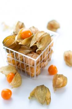 Physalis im K&ouml;rbchen